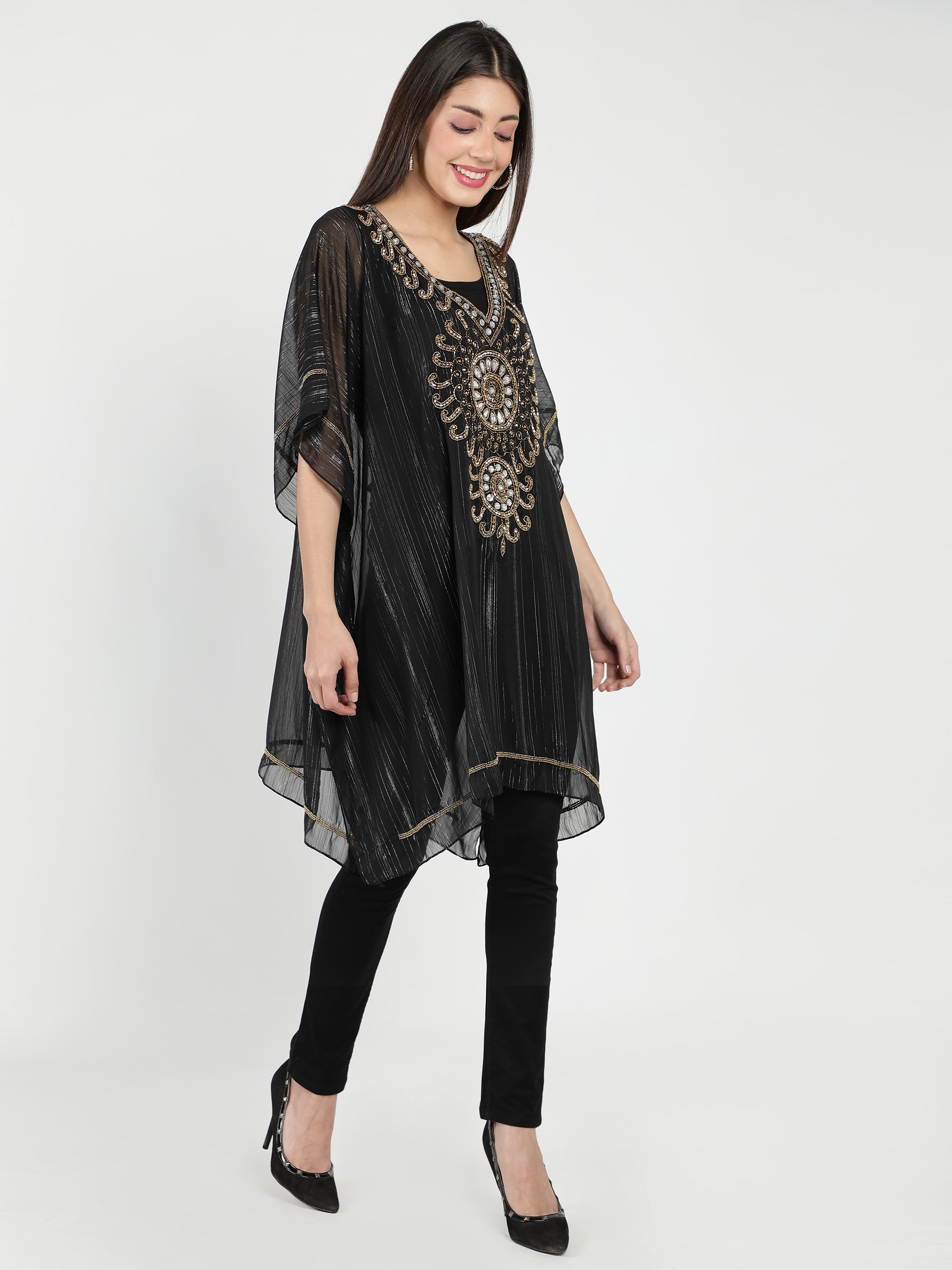 Dubai Embellished Kaftan