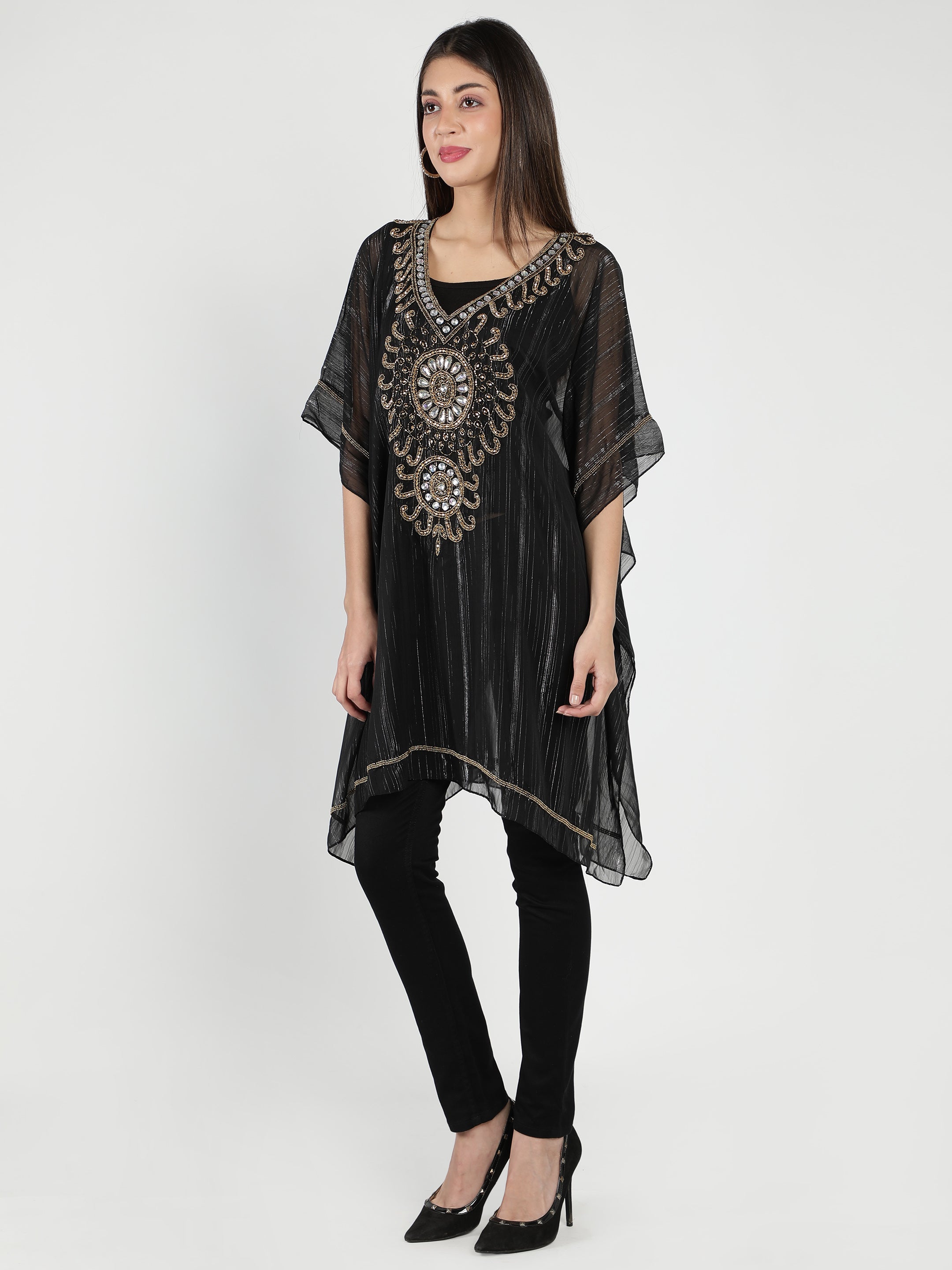 Dubai Embellished Kaftan