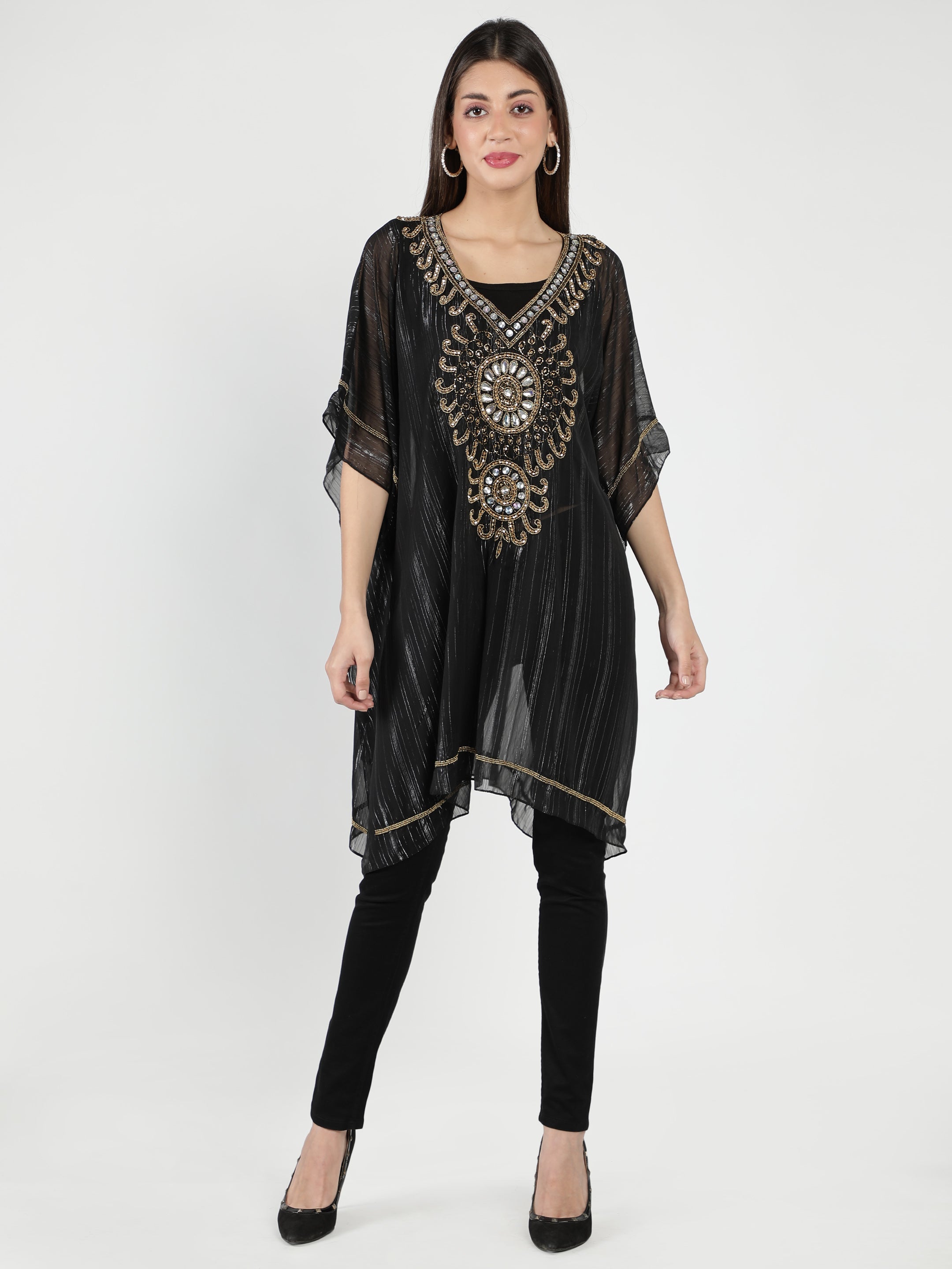 Dubai Embellished Kaftan