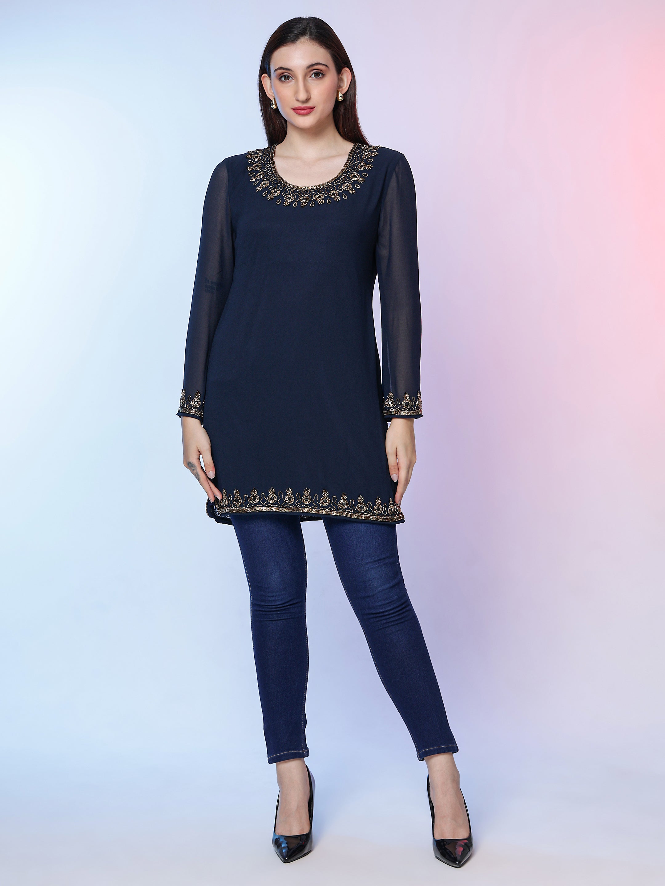 Zeenat Kurti(With Lining)