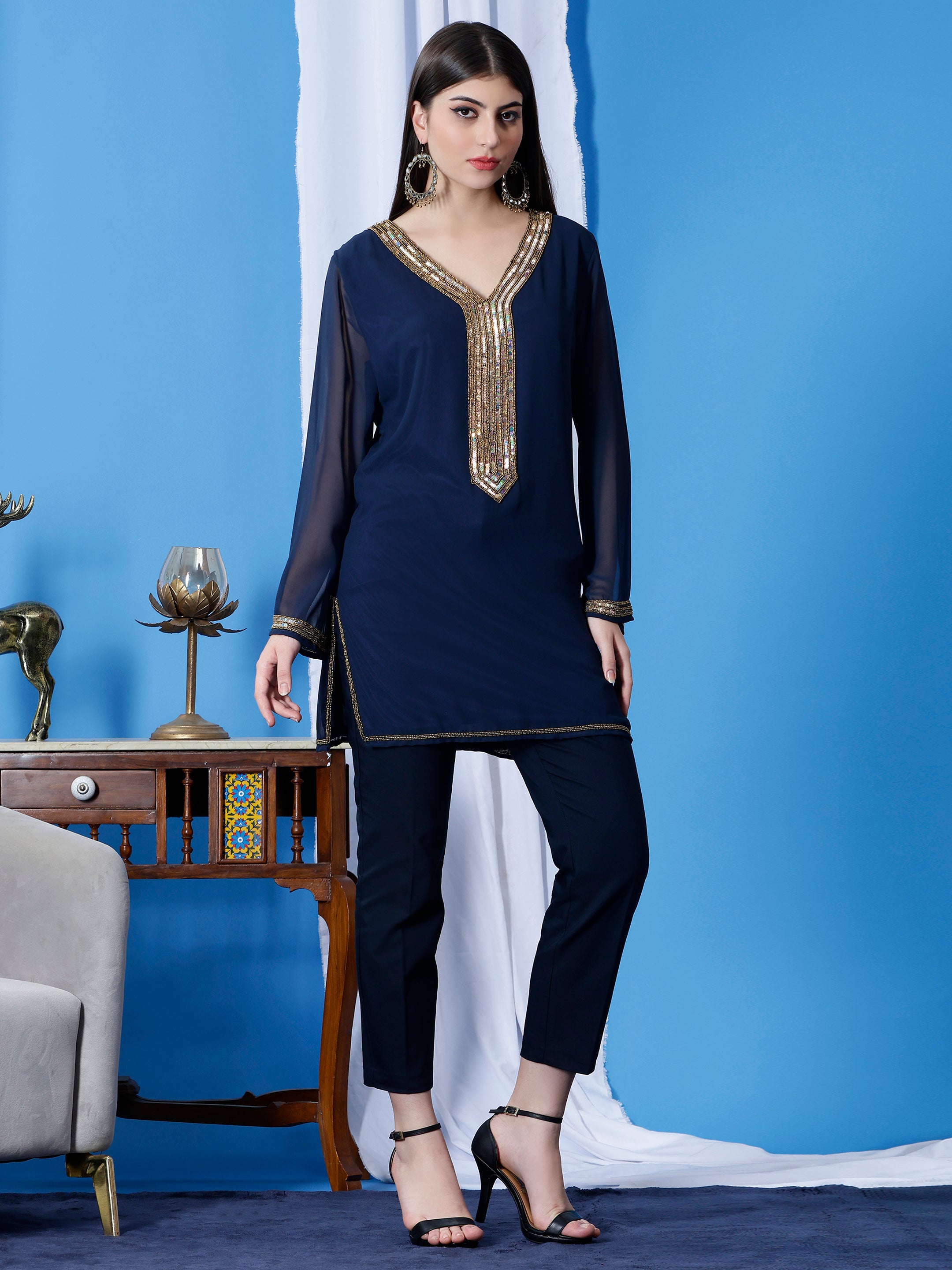 Mandira Kurti(With Lining)