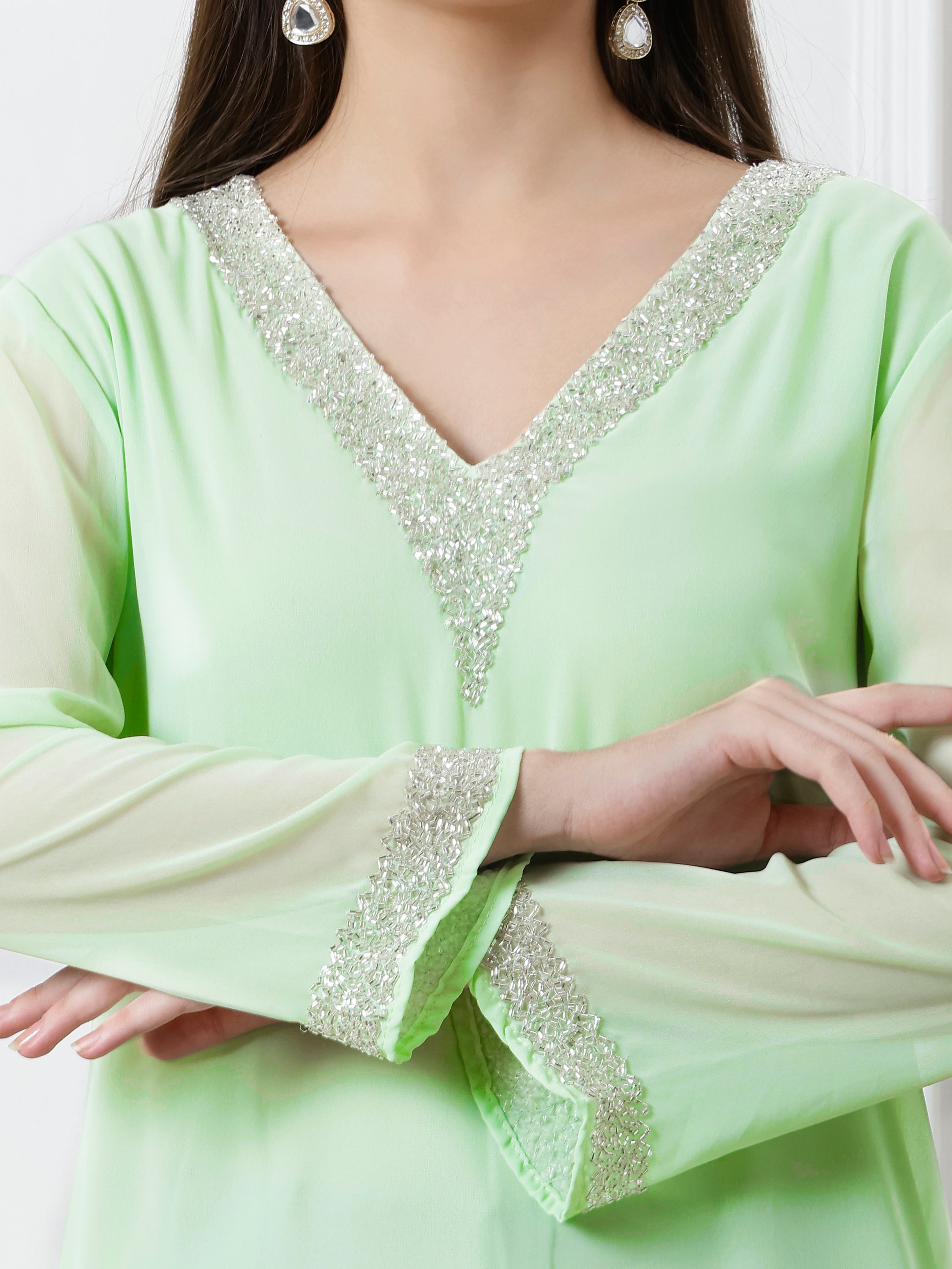 Noor Kurti(With Lining)