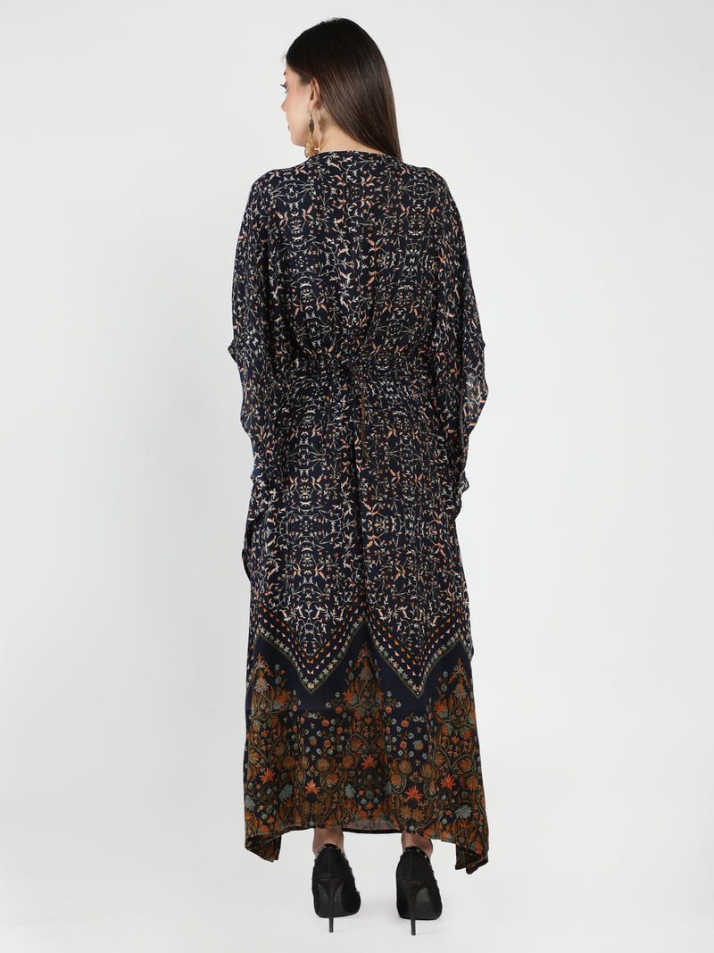 Nadia Embellished Long Kaftan