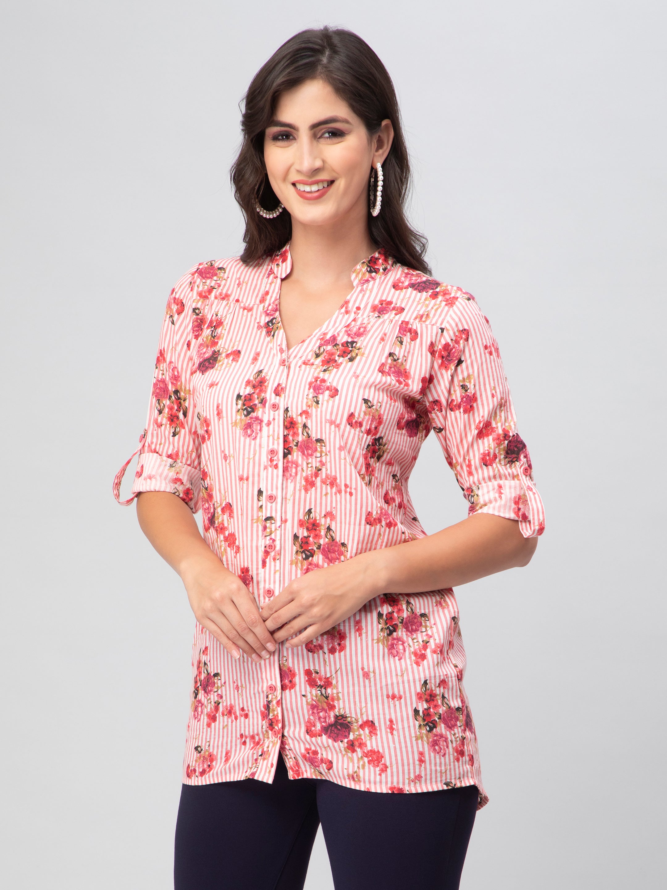 Floral Smart Casual Shirt