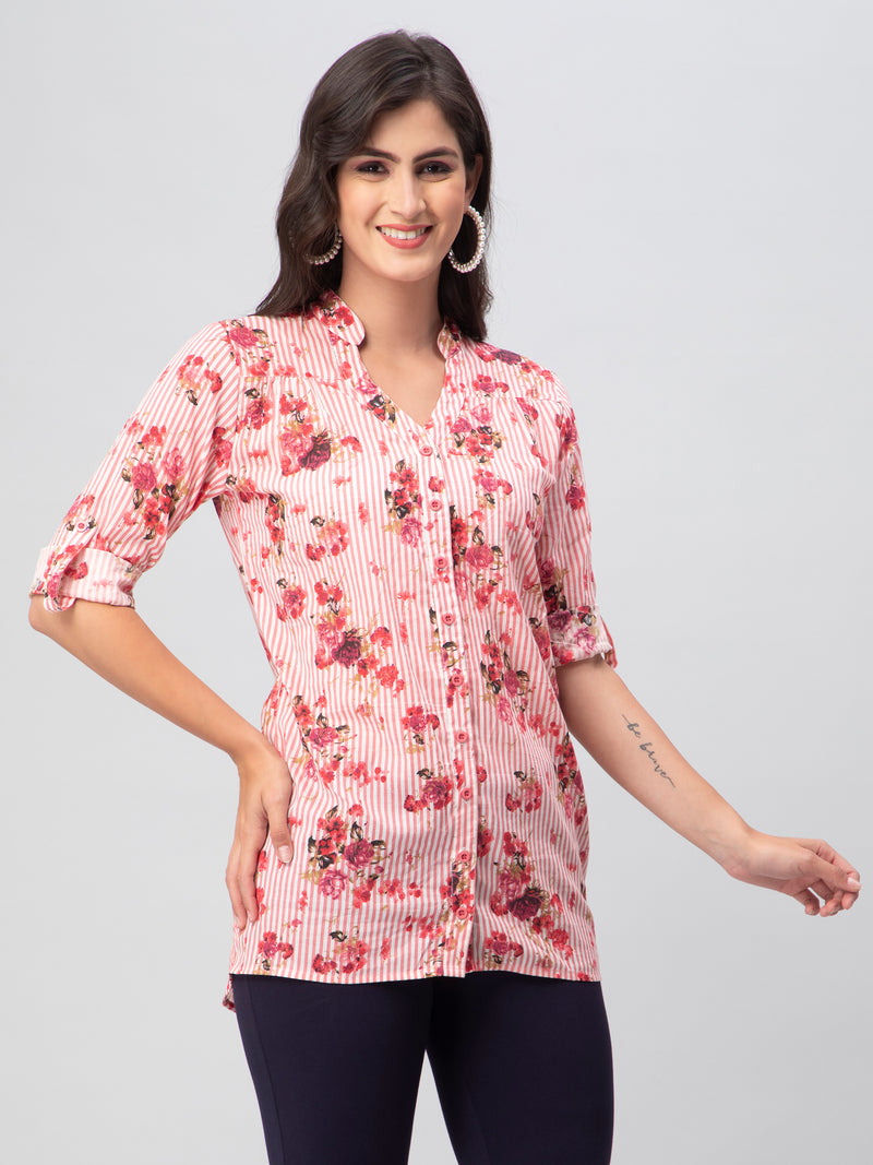 Floral Smart Casual Shirt